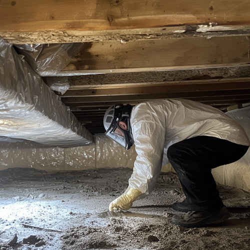 Décontamination de Moisissure au Vide Sanitaire