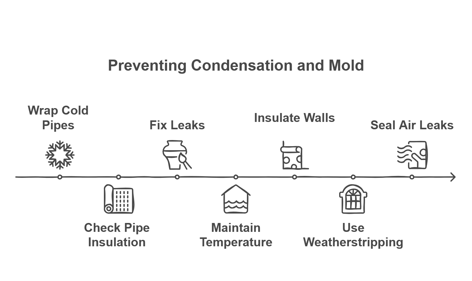 Preventing Condensation and Mold